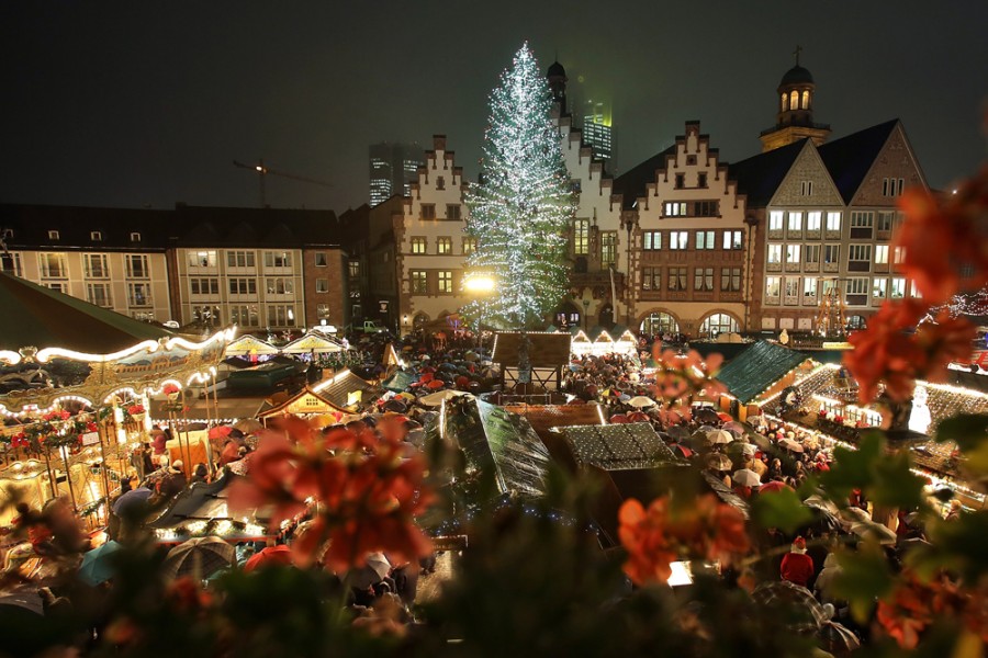 Рождественская ярмарка во Франкфурте