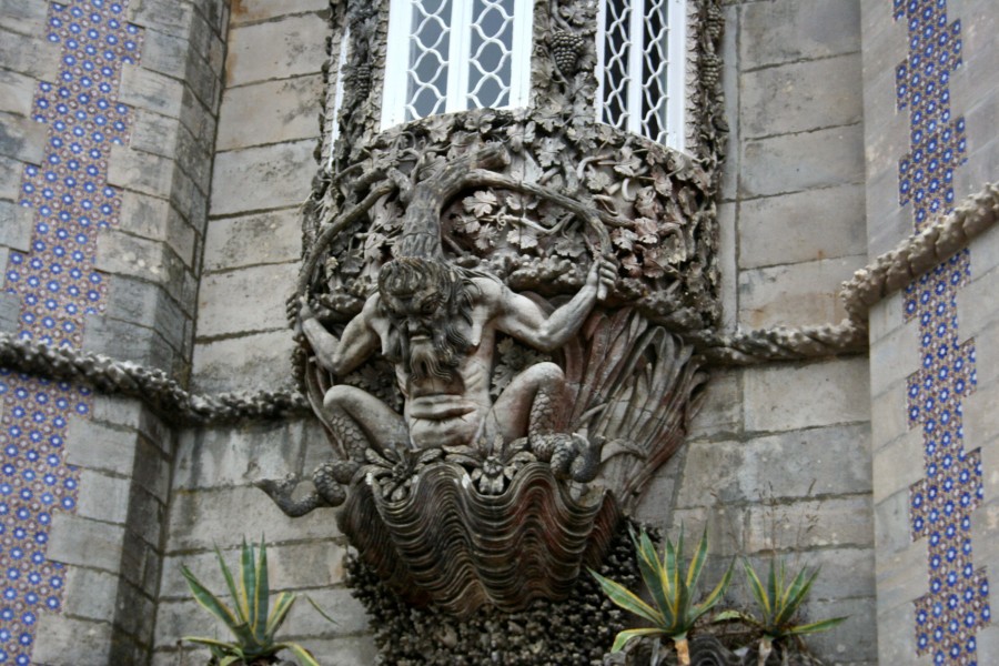 фасад дворца Пена