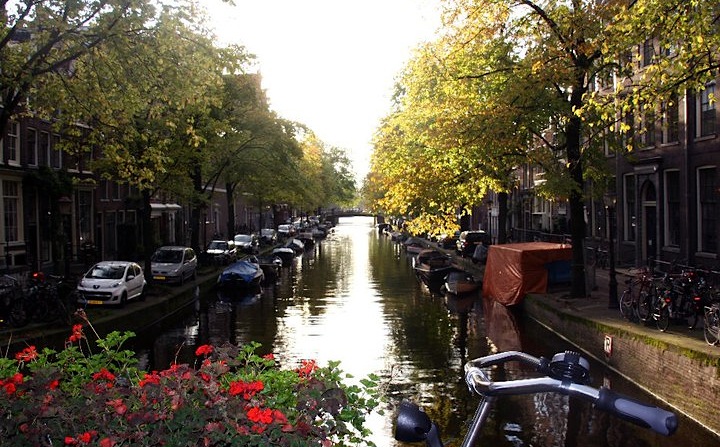 осенний Амстердам
