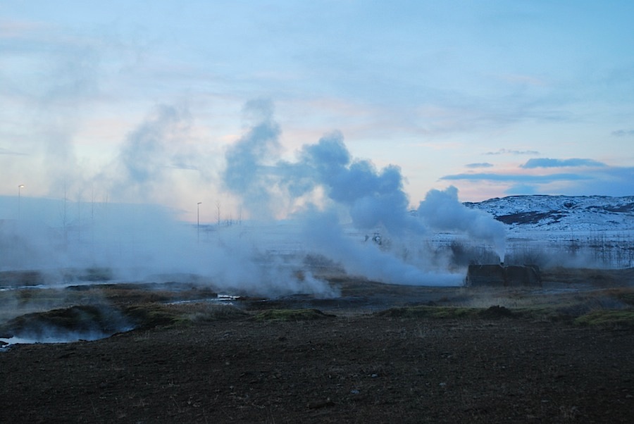 долина гейзеров, Исландия