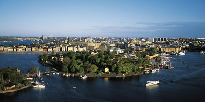 панорама Стокгольма 