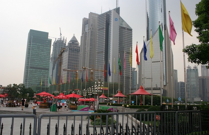 деловой центр Шанхая