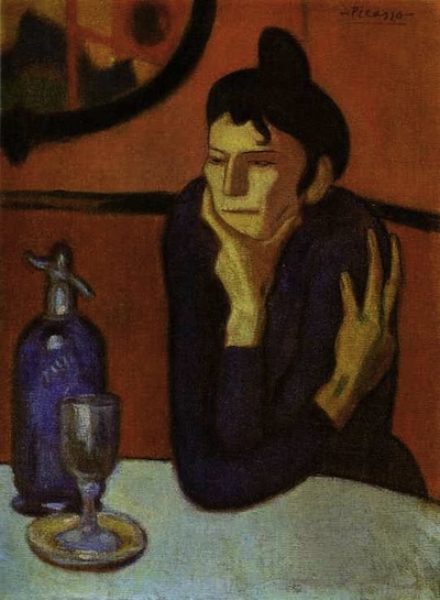 Пабло Пикассо «Любительница абсента»