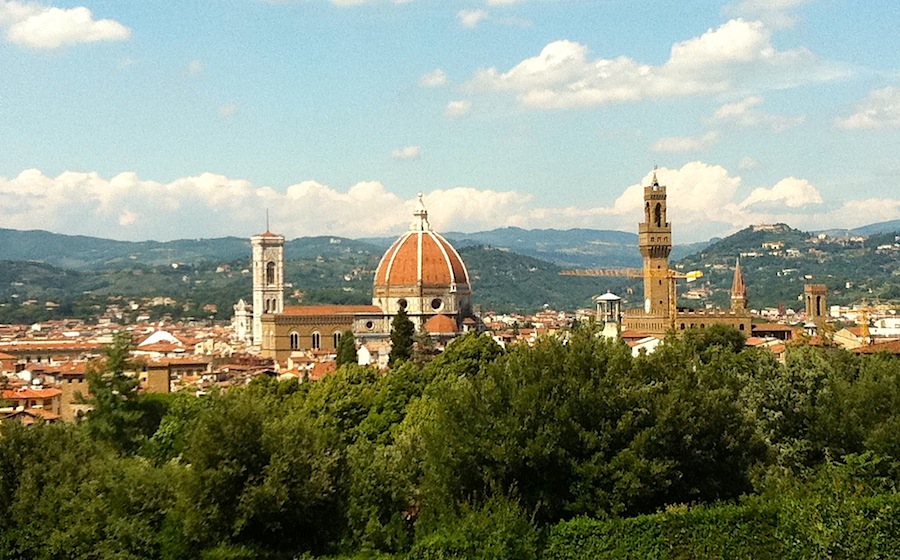 панорама Флоренции