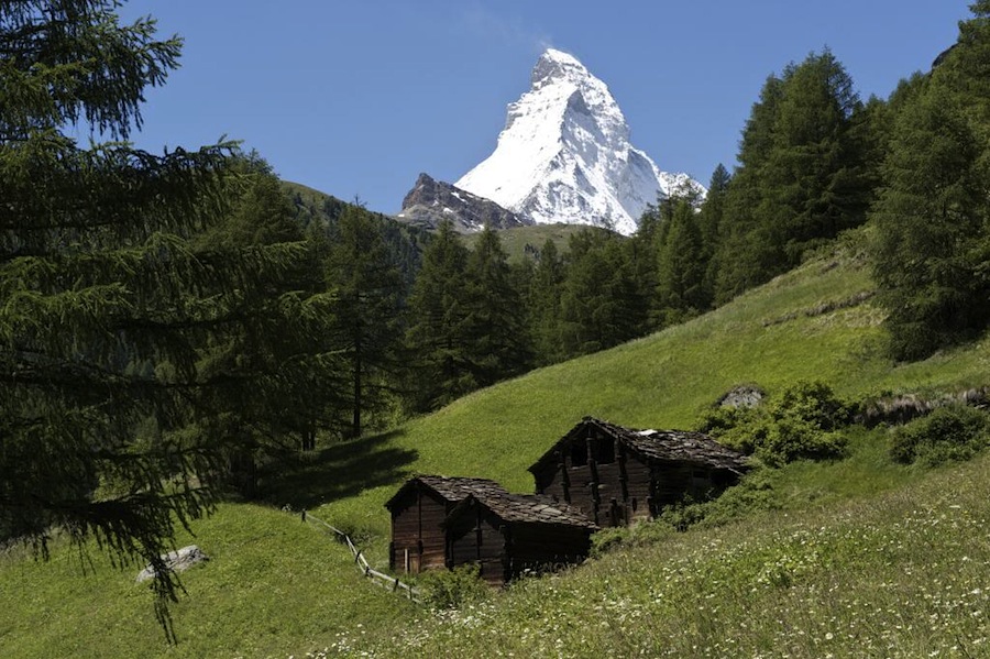 Гора Маттерхорн/фото предоставлено zermatt.ch