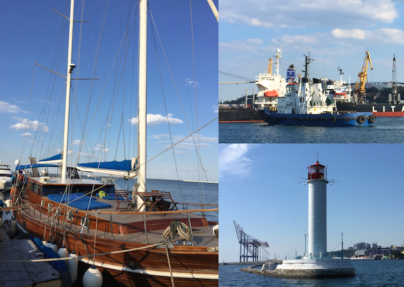 Сердце Одессы это Черное Море и порт