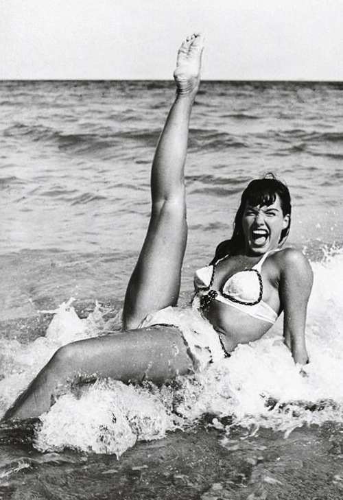 Bettie Page photographed by Bunny Yeager, Florida, 1954