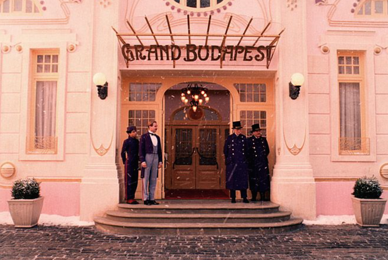 кадр из фильма "Гранд-отель Будапешт"