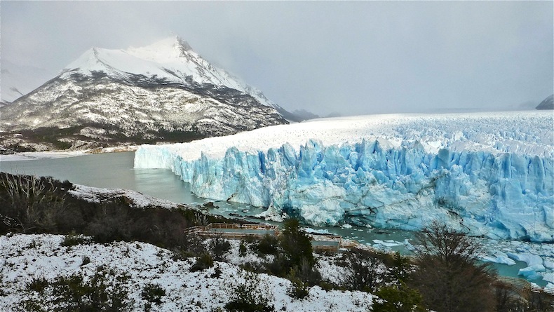 ледник Перито Морено в Патагонии