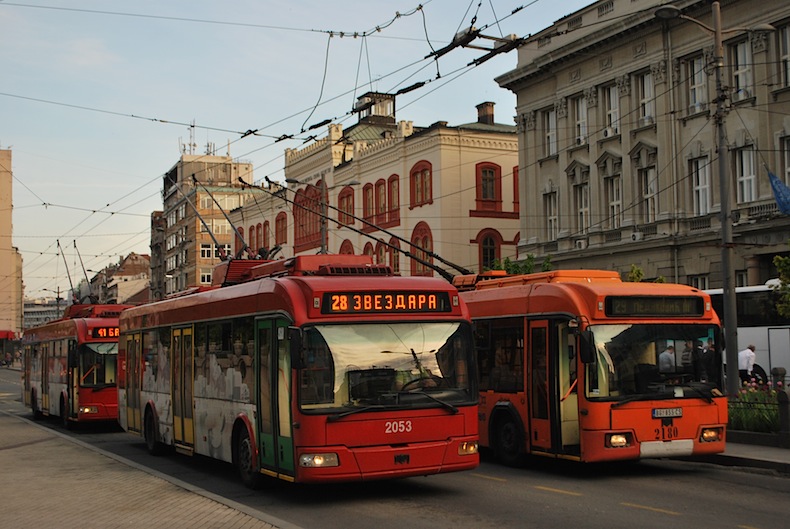 троллейбусы в Белграде 
