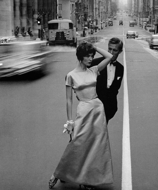Joanna McCormick and Colin Fox, New York 1958  From the book "Women Then: Jerry Schatzberg 1954-1969"