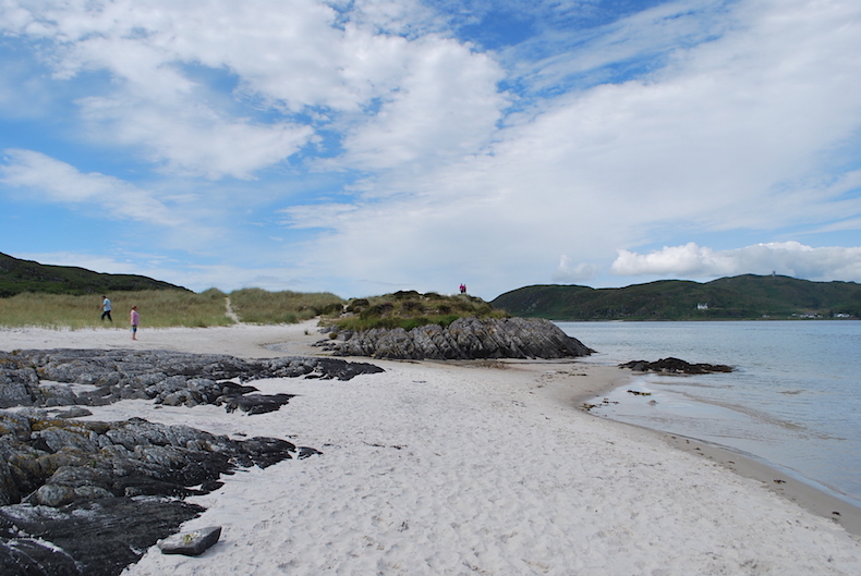 пляжи Морар (Morar), серебряные пляжи Шотландии