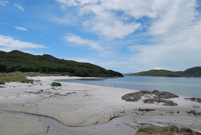пляжи Морар (Morar), серебряные пляжи Шотландии