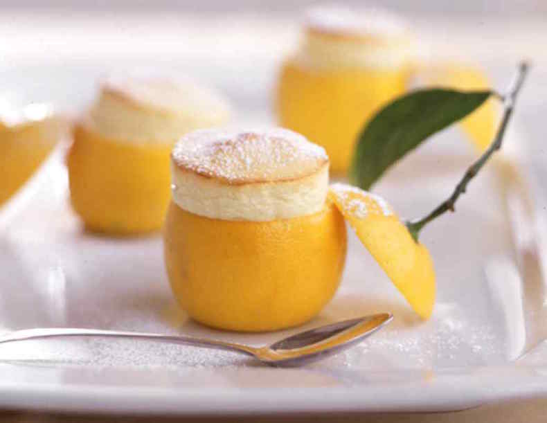 Лимонное суфле — летний французский десерт