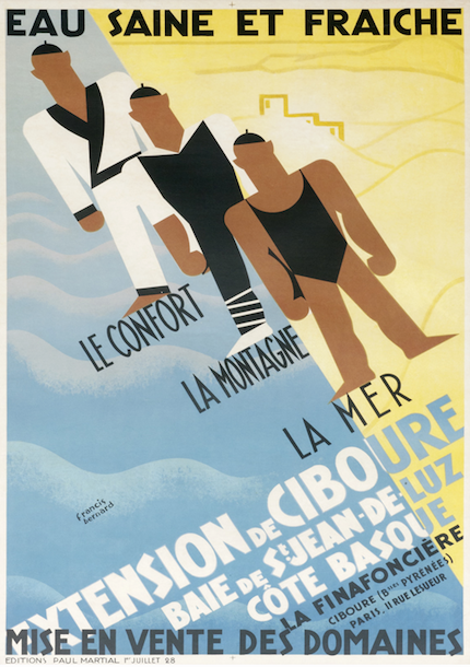 плакат винтаж франция