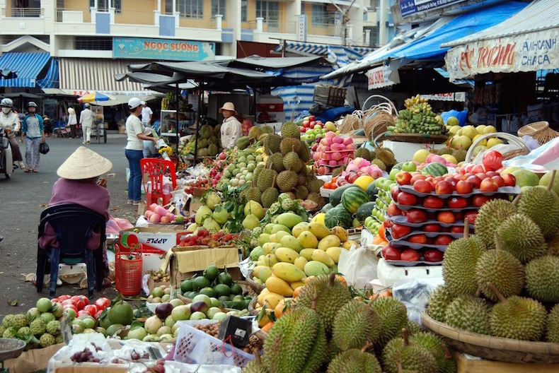 фруктовый рынок Ньячанга