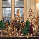 Рождественский декор парижских отелей Four Seasons George V, Le Bristol Paris и La Réserve Hotel