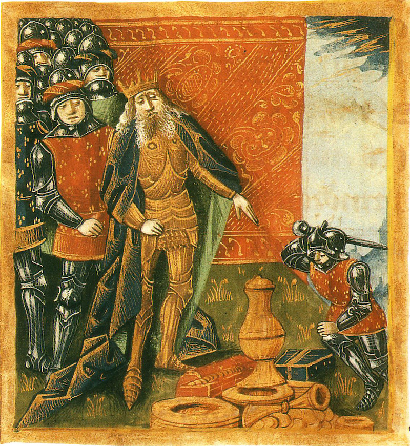 Clovis Ier et le vase de Soissons